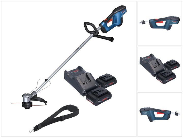 Actual product image Bosch Professional Bosch GRT 18V-33 Professional cordless grass trimmer 18 V 330 mm brushless + 2x ProCORE battery 4.0
