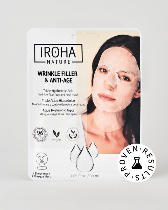 Immagine prodotto Iroha Nature Maschera per viso e collo in tessuto (18 ml)