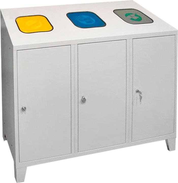 ADB Wertstoff Sortiersystem Abfalltrenner 3x120l (120 l)