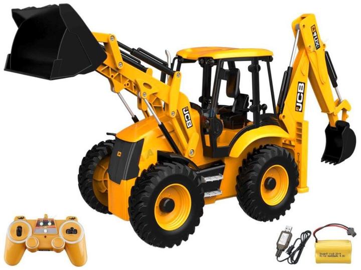 Produktbild ATA DOUBLEEAGLE 1:20 gesteuerter Baggerlader JCB, E589-003