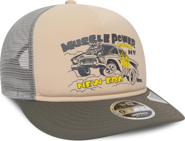 Actual product image New Era 9Fifty Strapback Cap - RETRO CROWN Muscle Power - M/ (M, L)