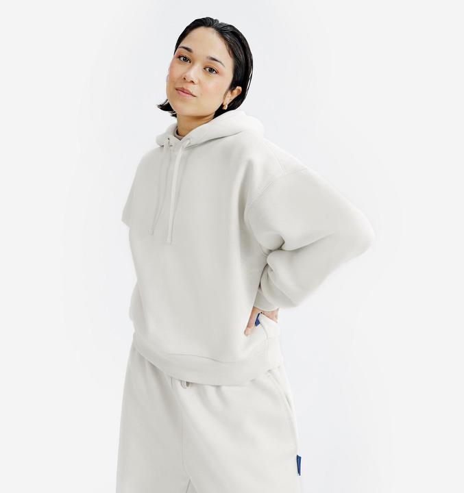 Image du produit Decathlon Sweat à capuche femme, Elementals, beige (M)
