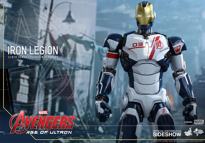 Actual product image Hot Toys Avengers - Age of Ultron "Iron Legion" 1/6 Scale Figure