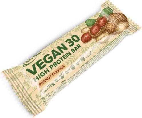Produktbild IronMaxx Vegan 30 High Protein Bar (24 x 35g) (Peanut, 1 Stk.)