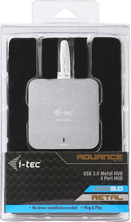 Produktbild i-tec U3HUBMETAL402 (USB-A, 4 Ports)