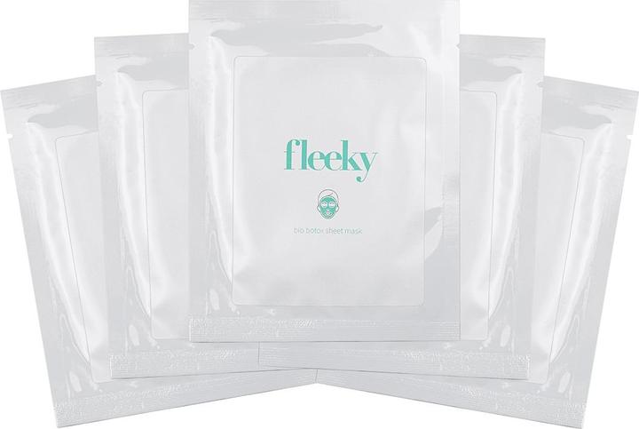 Actual product image Fleeky Bio Botox Sheet Mask with 540 Needle Dermaroller