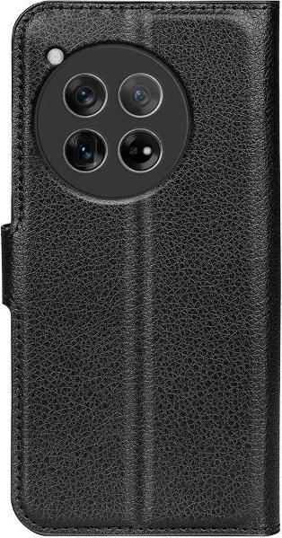 Actual product image MU Classic Litchi Leather Bookcover Series (OnePlus 12)