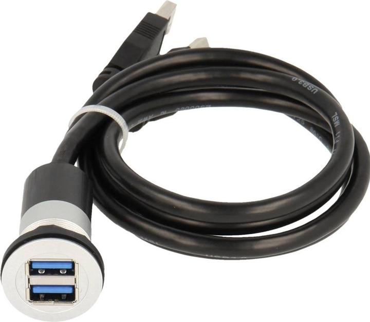 Image du produit Schlegel 2 x USB 3.0 femelle A - 2 x USB 3.0 mâle A RRJ 2USB3 Contenu : 1 pc.