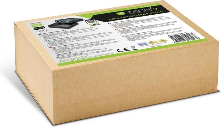 Image du produit Techly Extender HDMI/KVM sur câble réseau max.150m 1080p 60Hz