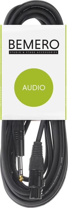 Image du produit Bemero XLR — jack 6,3 mm (3 m, jack 6.3mm, XLR)