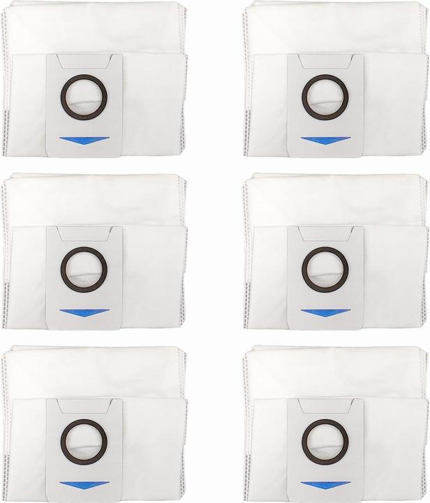 Actual product image Roboparts Staubbeutel für Ecovacs Deebot X1 Plus - 6er Pack (6 x)