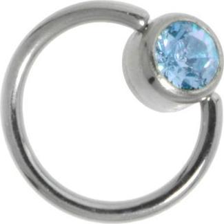 Produktbild Bijouteria Dünne Piercings (Chirurgenstahl 316L, Kristall)