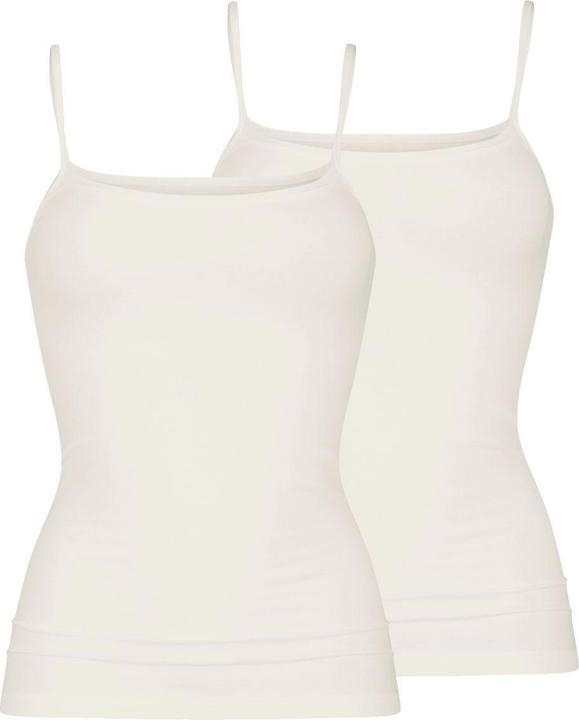 Mey 2er Pack Organic Spaghetti Top (42, XL)