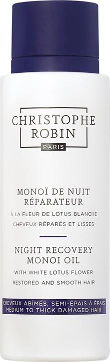 Christophe Robin Night Recovery Monoï Oil with White Lotus Flower (92 ml)