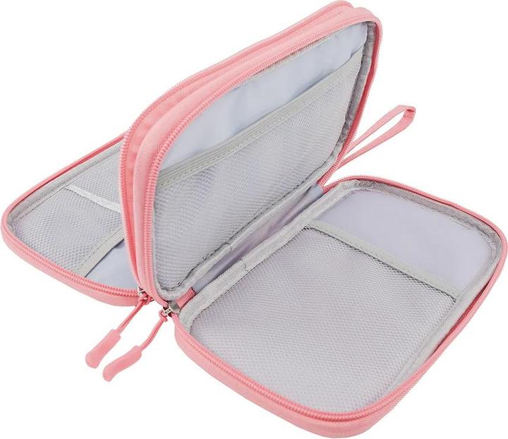 Actual product image Tellur Universal travel cable organiser Pink (1.57 l)