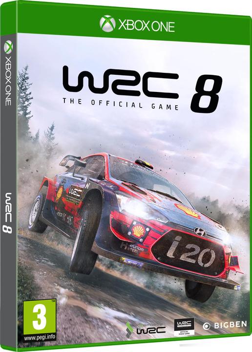Actual product image Bigben WRC 8 (Xbox Series X, Xbox One X, EN, IT)
