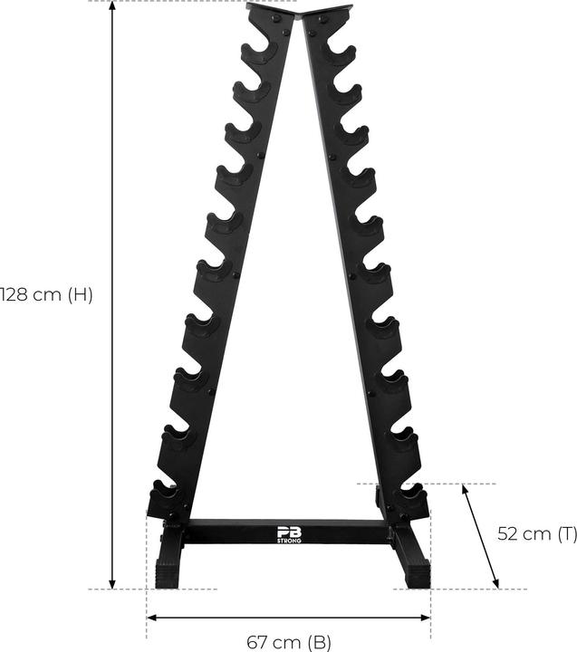 Immagine prodotto Perform Better Piramide di manubri 10 coppie