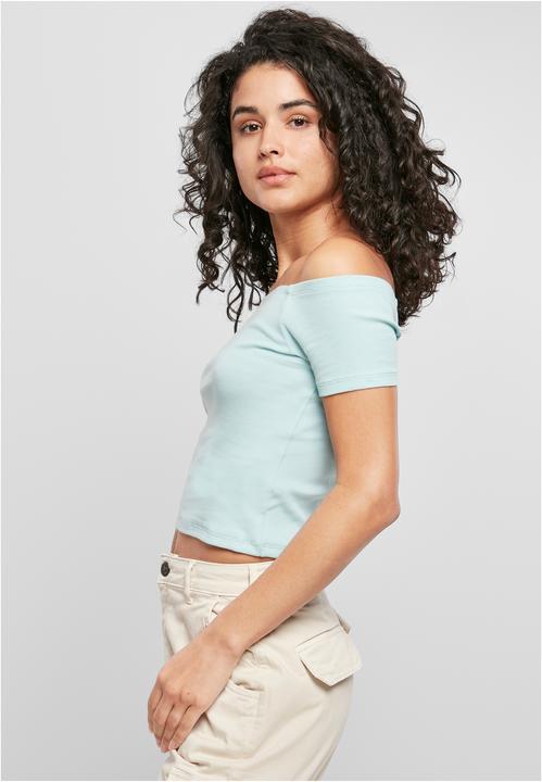 Actual product image Urban Classics Ladies Off Shoulder Rib Tee (5XL)