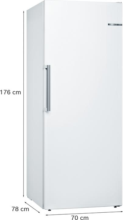 Produktbild Bosch Hausgeräte GSN54AWCV (Freistehend, 328 l)