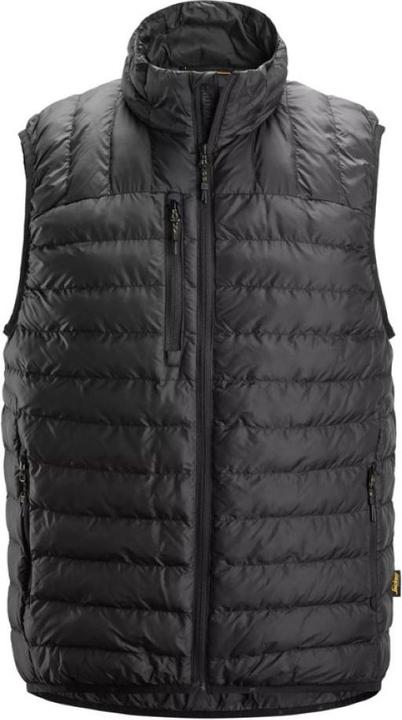 Snickers Workwear 45020400006 AllroundWork, faltbare Leichtbauweste Schwarz L (XS, S, M, L, XL, XXL, 3XL)