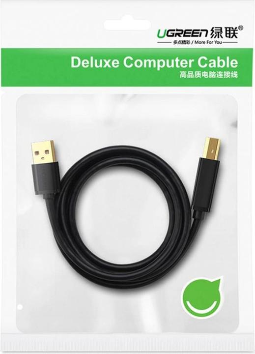 Immagine prodotto Ugreen Cavo stampante USB 3.0 A-B US210, 1 m (nero) (1 m, USB 3.0)