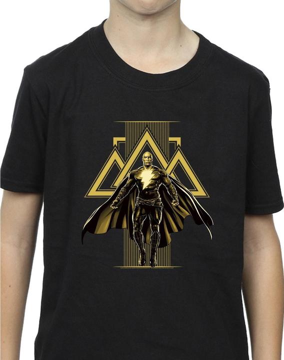 Produktbild Black Adam Rising Golden Symbols TShirt Jungen (116)
