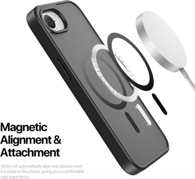 Produktbild Dux Ducis iPhone SE (2025) Compatible with MagSafe Case - Black (Apple iPhone 16e)