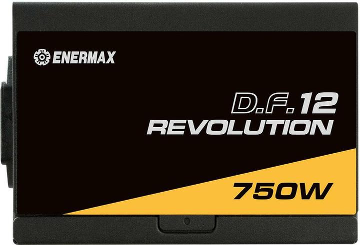 Produktbild Enermax Revolution D.F. 12 ATX3.1 PCI-e 5.1 Ultrakompakt 750W Netzteil 80Plus Gold Vollmodular 50 pr (750 W)