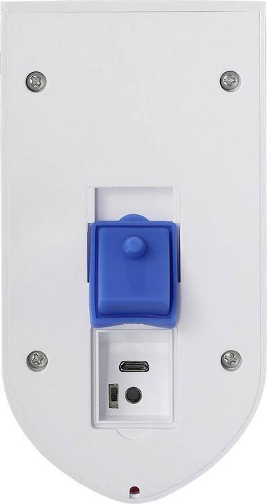 Actual product image Sygonix Mini-Alarmanlage Weiss, Rot mit LED, mit Bewegungsmelder, mit Fernbedi