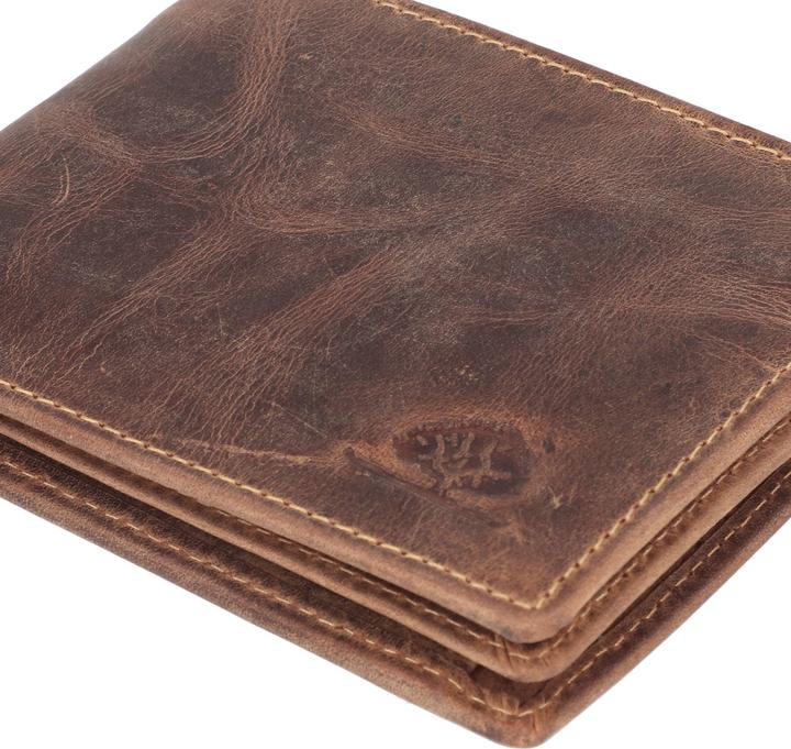 Actual product image Greenburry Vintage Geldbörse RFID Schutz Leder 12 cm