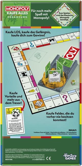 Immagine prodotto Hasbro Gaming Monopolio Compra tutto (Tedesco)