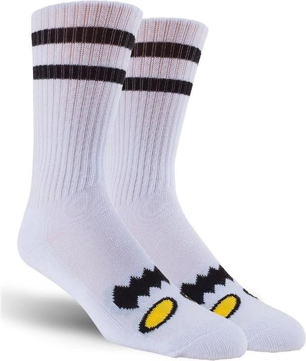 Actual product image Toy Machine Monster Face Crew Socks (One size)