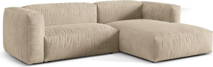 Actual product image Micadoni Modular Right Corner Sofa, "Martina", 2 Seats, 283x176x75 Made in Europe (Corner sofa)