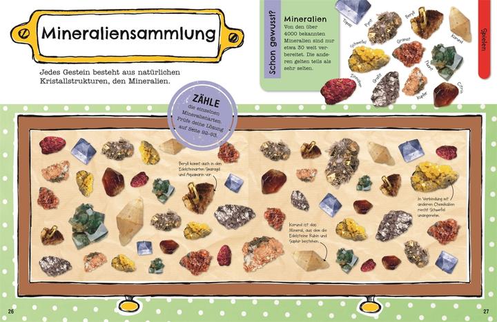 Produktbild Mein Mitmach-Wissens-Kick. Steine und Mineralien (Deutsch, Claudia Wagner, DK Verlag - Kids, 2023)