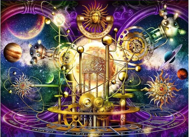 Actual product image Ravensburger Système solaire doré (500 pieces)