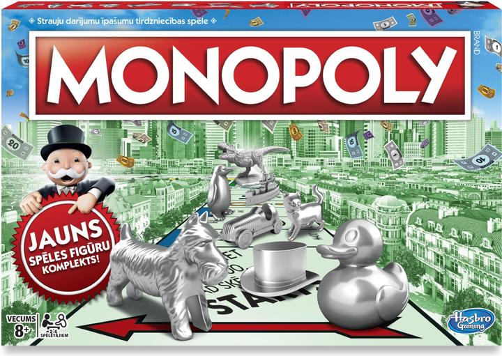 Produktbild Monopoly Hasbro HAS Monopolis game, LV (Multilingual)