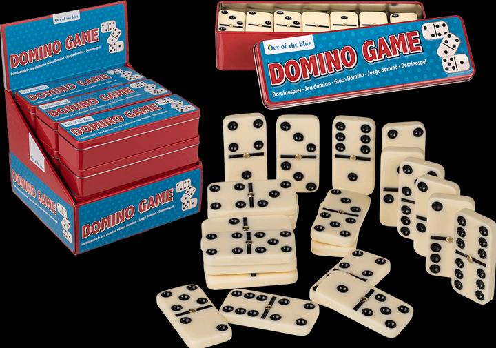 Produktbild Out of the blue Dominospiel 6er Version (Französisch, Italienisch, Englisch, Deutsch)