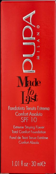Image du produit Pupa Milano Pupa MADE TO LAST FOUNDATION Sable (050 Sable)