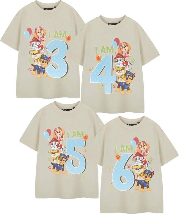 Paw Patrol I Am TShirt Jungen Geburtstag kurzärmlig (128)