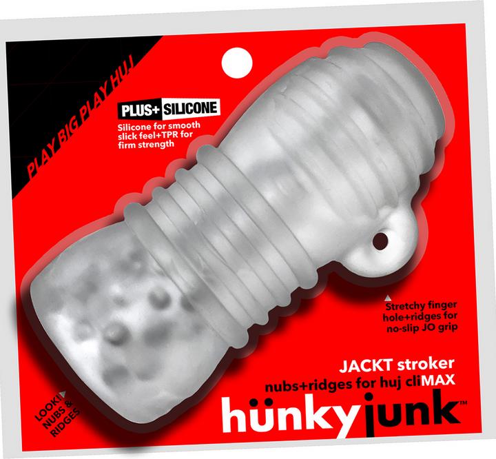 Produktbild Hünkyjunk Jackt - Nubby Ribbed Stroker - Clear Ice