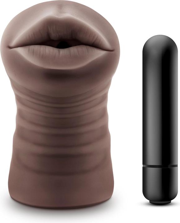 Immagine prodotto HOT Cioccolato - Masturbatore Heather con palla vibrante - bocca