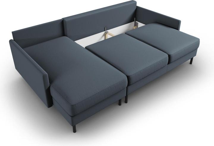 Actual product image Micadoni Left Corner Sofa With Bed Function And Box, "Scott", 5 Seats, 212x142x87Made in Europe (Corner sofa)