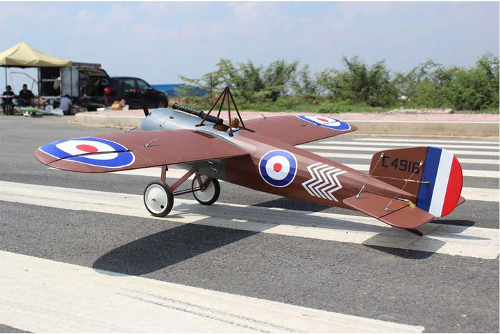 Produktbild Seagull Models bristol m1c monoplane spans 1,8m arf 71" 1:4