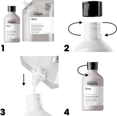 Actual product image L'Oréal Professionnel Expert Silver (500 ml, Silver shampoo)