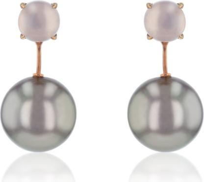 Muau Ohrstecker (750/18 K Gold)
