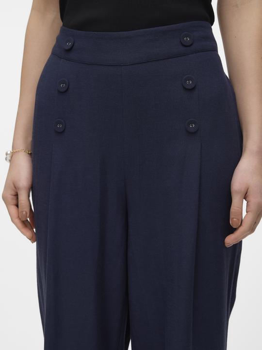 Actual product image Vero Moda VMGISELLE Hohe Taille Hose Hose mit weitem Beinschnitt (M)