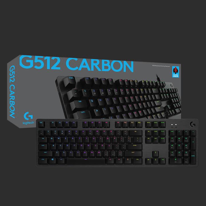 Actual product image Logitech G G512 Carbon (US, Cable)