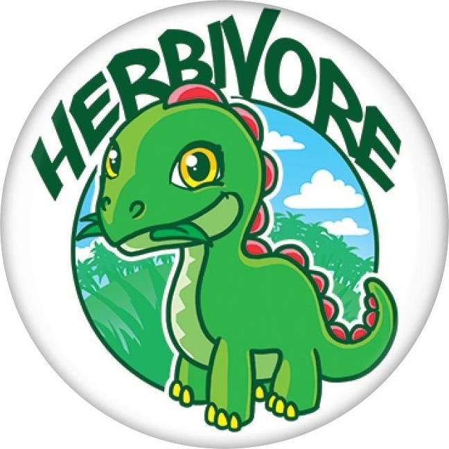 Produktbild Grindstore Abzeichen Herbivore Blech