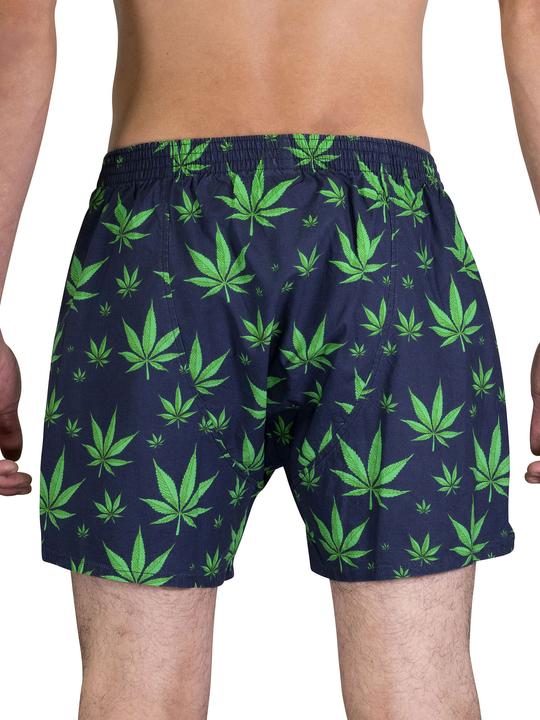 Actual product image Sugar Pine Boxer motif print mix (M, pack of 9)
