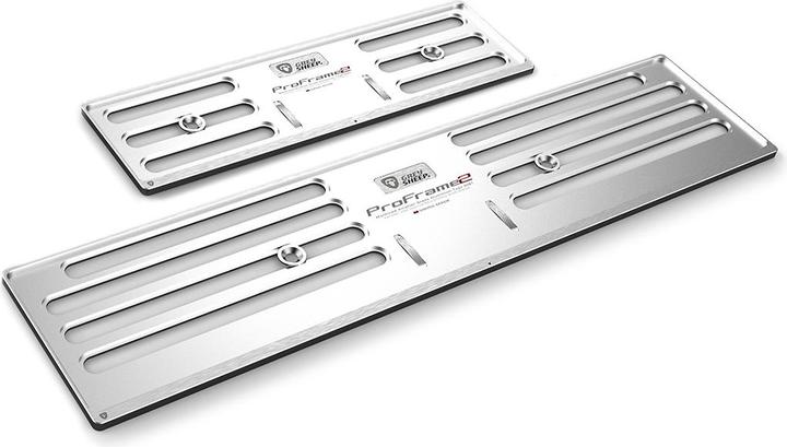 Actual product image Grey Sheep Number frame (Front + rear, Long format)